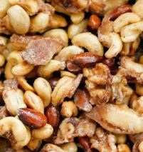 Carmelized nuts